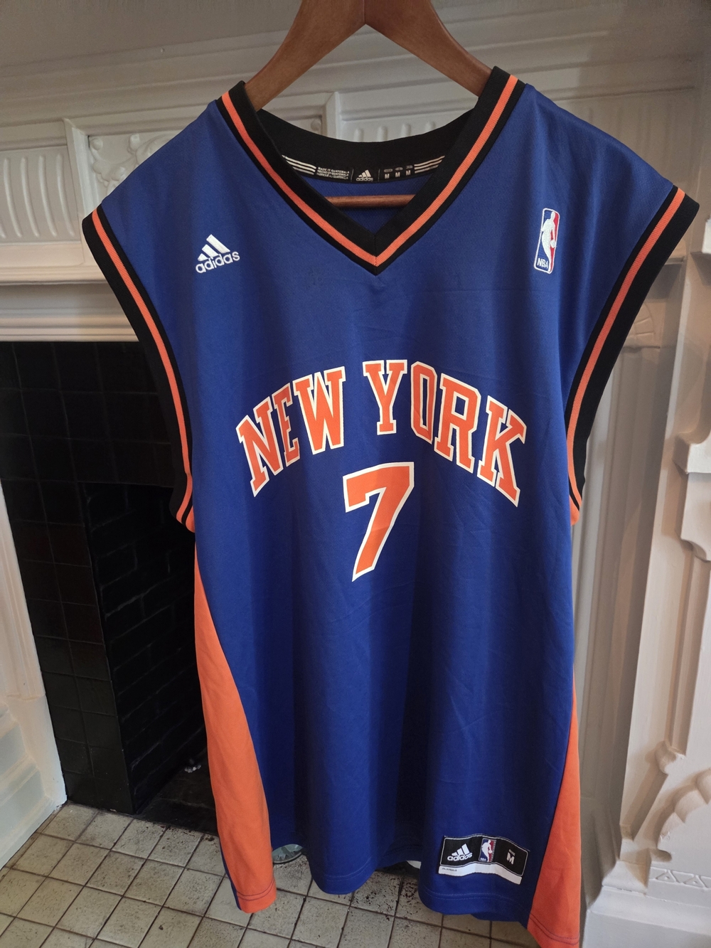 New York Knicks Carmelo Anthony #7 jersey Adidas - Medium Men's